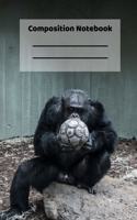 Composition Notebook: Cute Baby Gorilla Ape Monkey Jungle Themed Notebook or Journal