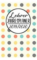 Lehrer Jahresplaner 2019 / 2020: Lehrerkalender 2019 2020 - Lehrerplaner A5, Lehrernotizen & Lehrernotizbuch für den Schulanfang