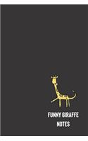 funny giraffe notes