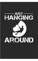 just hanging around: 6x9 Climbing - blank with numbers paper - notebook - notes