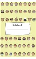 Notebook: Monkey Jungle Gorilla Composition Notebook Journal