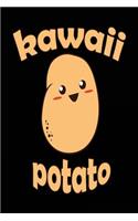 Kawaii Potato: Blank Lined Journal - Journals for Millenials