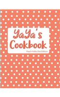 YaYa's Cookbook Peach Polka Dot Edition