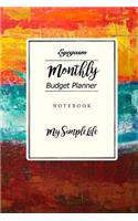 Monthly Budget Planner: Eyegasm: Monthly Budget Planner Monthly & Weekly Budget Planner Expense Tracker Bill Organizer Journal Notebook Worksheet Keep Track of Finances, Ho