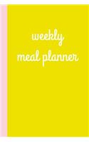 Weekly Meal Planner