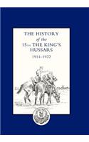 History of the 15th the King's Hussars 1914-1922