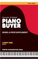 Piano Buyer Model & Price Supplement / Fall 2018