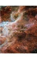Outer Space Nebula Galaxy Notebook