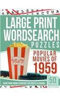 Large Print Wordsearch Top 50 Movies of the 1959