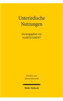 Unterirdische Nutzungen: Systematisierung Und Planerische Steuerung, Gewinnpartizipation Und Haftung