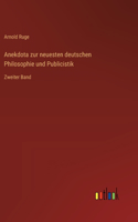 Anekdota zur neuesten deutschen Philosophie und Publicistik