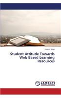 Student Attitude Towards Web Based Learning Resources