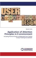 Application of Attention Principles in E-environment