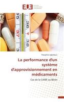 La Performance d'Un Syst�me d'Approvisionnement En M�dicaments: (Omn.Univ.Europ.)