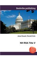 NH Rsa Title V