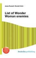List of Wonder Woman Enemies