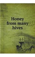 Honey from many hives