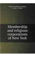 Membership and Religious Corporations of New York