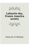 Lafayette Day, France-America Society