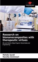 Research on bionanocomposites with therapeutic virtues