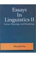 Essays In Linguistics II : Syntax, Phonology And Morphology