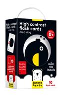 High Contrast Flash Cards on a