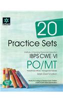 20 Practice Sets Ibps Cwe Po/Mt Online Exam