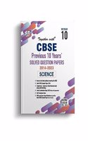 Together with CBSE Class 10 Science Previous 10 Years' Solved Papers for 2024 Exam (Chapterwise & Topicwise)