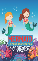 Mermaid Coloring Book for Kids