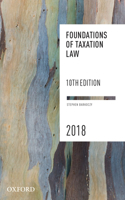 Foundations of Taxation Law 2018