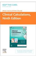 Drug Calculations Online for Kee/Marshall: Clinical Calculations (Access Card)