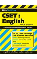 CliffsTestPrep CSET: English