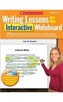 Writing Lessons for the Interactive Whiteboard, Grades 2-4: Grades 2-4