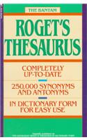 The Bantam Roget's Thesaurus