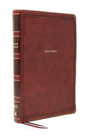 Nkjv, Thinline Bible, Giant Print, Leathersoft, Brown, Red Letter Edition, Comfort Print