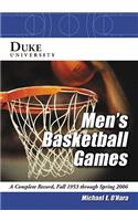Duke University Men's Basketball Games