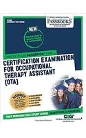 Certification Examination for Occupational Therapy Assistant (Ota)