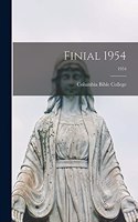 Finial 1954; 1954