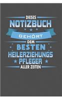 Dieses Notizbuch Gehört Dem Besten Heilerziehungspfleger Aller Zeiten