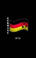 Germany 2018: Blank Lined Journal Soft Cover 120 Pages