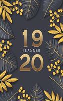 2019-2020 Planner: Weekly and Monthly Planner - (August 2019 Through December 2020) - Schedule and Organizer