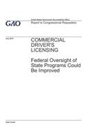 Commercial Driver's Licensing