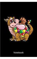 Notebook: Dragum Dragon Bubble Gum Notepad