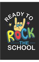 Ready To Rock The School: Back To School Planner For Kids, Student Daily Diary for To-Do, Class Assignments, Reminders, Journal With Prompts For Kids