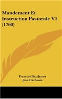 Mandement Et Instruction Pastorale V1 (1760)