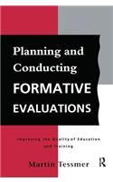 Planning and Conducting Formative Evaluations