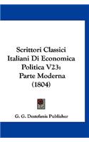 Scrittori Classici Italiani Di Economica Politica V23