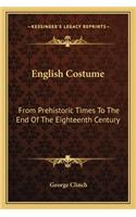 English Costume