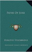 Paths of June