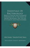 Essentials of Bacteriology
